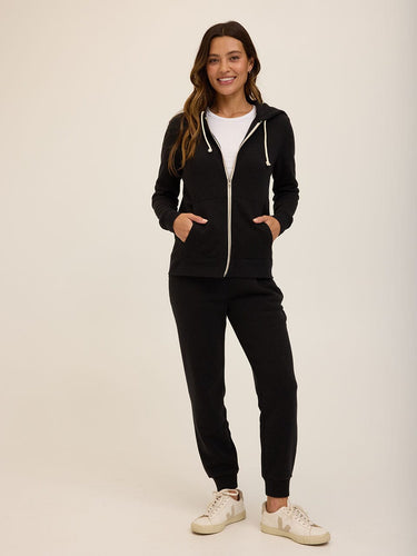 Triblend Zip Hoodie Womens Outerwear Sweatshirt Threads 4 Thought 