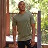 Shawn Mineral Wash Eco Cotton Jersey Crew Tee Mens Tops Tshirt Short Threads 4 Thought 