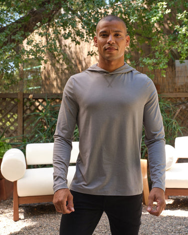 Malone Luxe Jersey Pullover T-Shirt Hoodie Mens Outerwear Sweatshirt Threads 4 Thought 