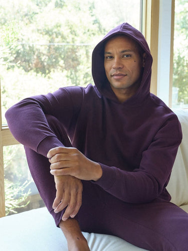 Marcel Triblend Fleece Oversized Hoodie Mens Outerwear Sweatshirt Threads 4 Thought