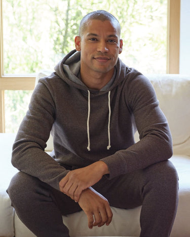 Triblend Pullover Hoodie Mens Outerwear Sweatshirt Threads 4 Thought 