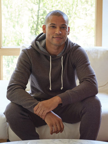 Triblend Pullover Hoodie Mens Outerwear Sweatshirt Threads 4 Thought