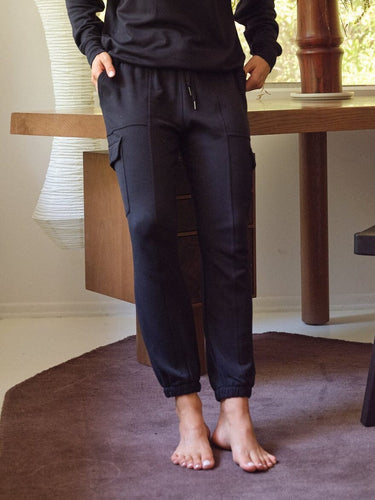 Margot Feather Fleece Cargo Jogger Womens Bottoms Sweatpants Threads 4 Thought