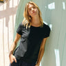 Emmy Essential Jersey Crew Tee Womens Tops Short Tee Threads 4 Thought 