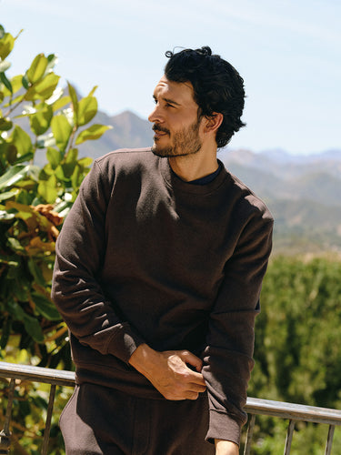 Dallas Triblend Fleece Relaxed Crew Pullover