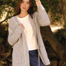 Elsabeth Comfy Rope Stitch Sweater Cardigan Womens Outerwear Sweater Threads 4 Thought 