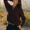 Kieryn Cozy Rib Knit Quarter Zip Sweater Womens Outerwear Sweater Threads 4 Thought 