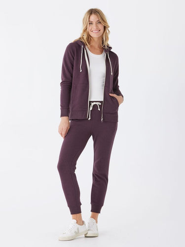 Triblend Fleece Full Zip Hoodie Threads 4 Thought 
