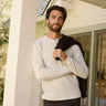 Jeremiah Brushed Thermal Long Sleeve Henley Mens Tops Tshirt Long Henley Threads 4 Thought 