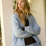 Malia Denim Terry Puffer Jacket Womens Outerwear Jacket Threads 4 Thought 