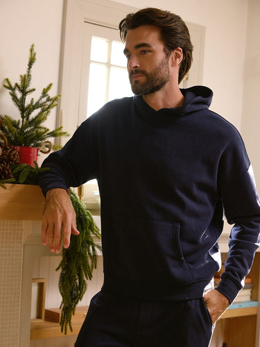 Marcel Triblend Fleece Oversized Hoodie Mens Outerwear Sweatshirt Threads 4 Thought 