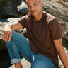 Men's Core Organic Cotton Crew Neck Tee Mens Tops Tshirt Short Threads 4 Thought 