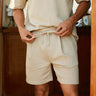 Easton Cotton Blend Terry Pleated Short Mens Bottoms Short Threads 4 Thought 