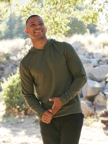 Dex Modal Fleece Pullover Hoodie Mens Outerwear Sweatshirt Threads 4 Thought