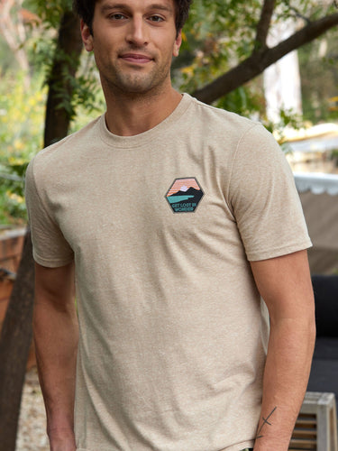 Triblend Graphic Tee Mens Tops Tshirt Short Threads 4 Thought