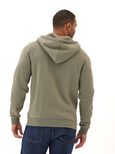 Triblend Zip Fleece Hoodie Mens Outerwear Sweatshirt Threads 4 Thought 