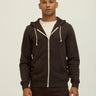 Triblend Fleece Zip Hoodie Mens Outerwear Sweatshirt Threads 4 Thought 