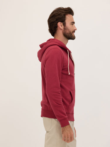 Everyday Triblend Fleece Zip Sweatshirt Mens Outerwear Sweatshirt Threads 4 Thought 