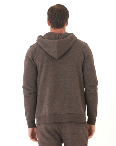 Triblend Zip Fleece Hoodie Mens Outerwear Sweatshirt Threads 4 Thought 