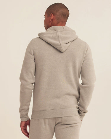 Triblend Zip Fleece Hoodie Mens Outerwear Sweatshirt Threads 4 Thought 