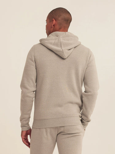 Triblend Zip Fleece Hoodie Mens Outerwear Sweatshirt Threads 4 Thought 