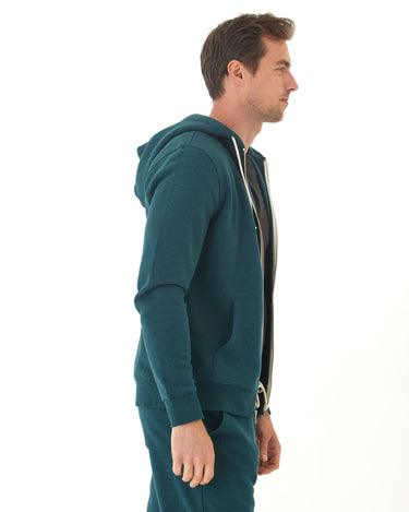 Triblend Fleece Zip Hoodie Threads 4 Thought 