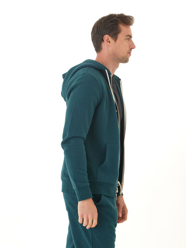 Triblend Fleece Zip Hoodie Threads 4 Thought 