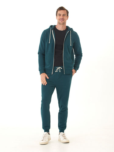 Triblend Fleece Zip Hoodie Threads 4 Thought 