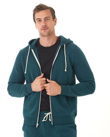Triblend Fleece Zip Hoodie Threads 4 Thought 