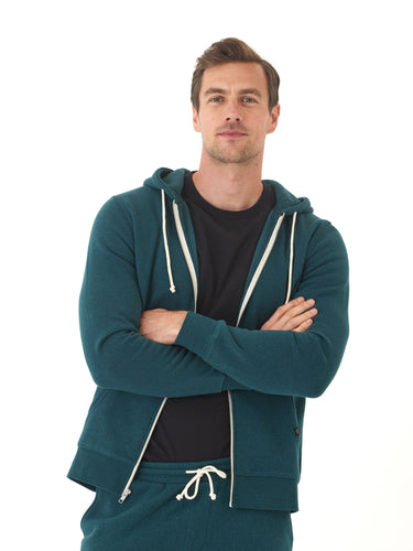 Triblend Fleece Zip Hoodie Threads 4 Thought