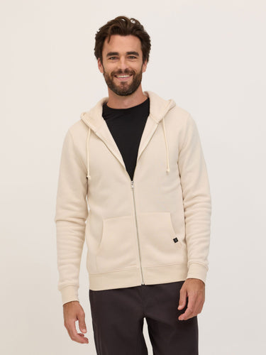 Everyday Triblend Fleece Zip Sweatshirt Mens Outerwear Sweatshirt Threads 4 Thought 