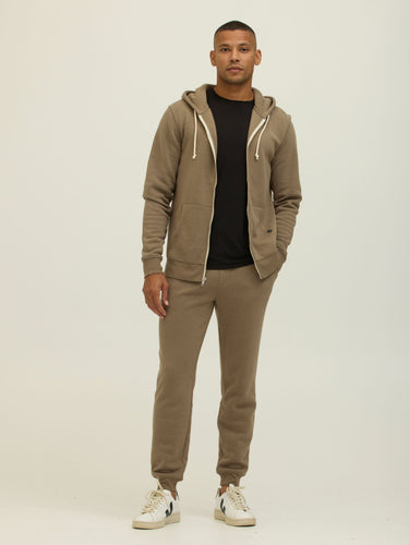 Men's Core Triblend Fleece Pullover Hoodie Mens Outerwear Sweatshirt Threads 4 Thought 