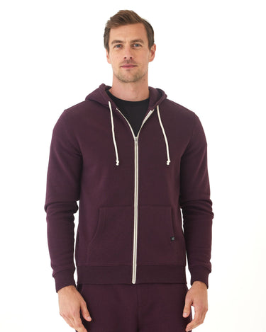 Triblend Fleece Zip Hoodie Threads 4 Thought 