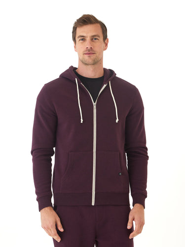 Triblend Fleece Zip Hoodie Threads 4 Thought 