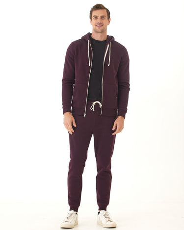 Triblend Fleece Zip Hoodie Threads 4 Thought 