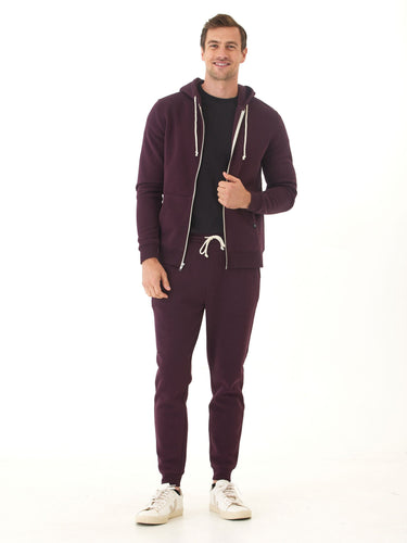 Triblend Fleece Zip Hoodie Threads 4 Thought 