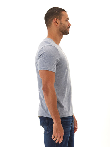 Triblend V-Neck Tee Mens Tops Tshirt Short Threads 4 Thought