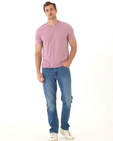 Triblend V-Neck Tee Mens Tops Tshirt Short Threads 4 Thought 