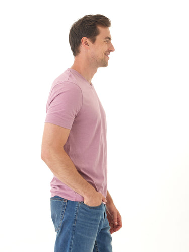 Triblend V-Neck Tee Mens Tops Tshirt Short Threads 4 Thought