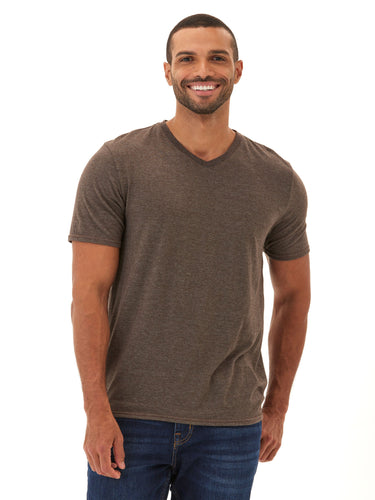 Triblend V-Neck Tee Mens Tops Tshirt Short Threads 4 Thought