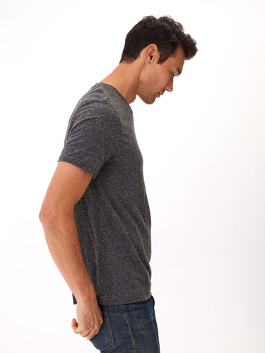 Triblend V-Neck Tee Mens Tops Tshirt Short Threads 4 Thought