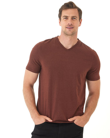 Triblend SS V-Neck Tee Threads 4 Thought 