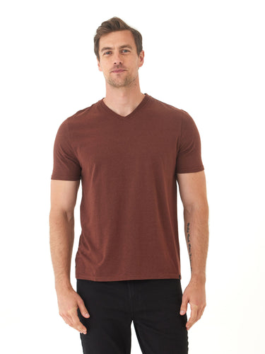 Triblend SS V-Neck Tee Threads 4 Thought
