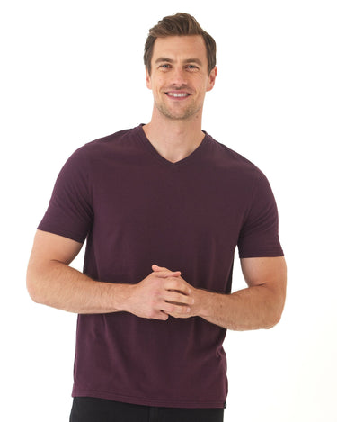 Triblend SS V-Neck Tee Threads 4 Thought 