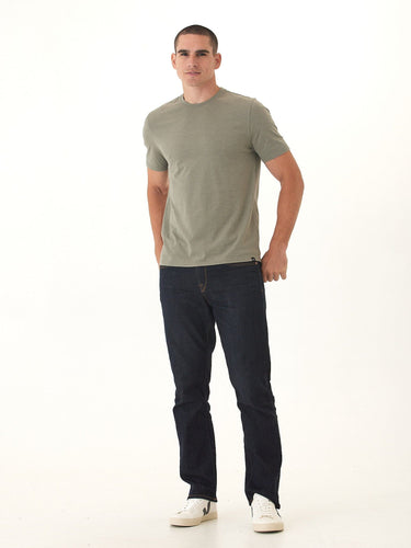 Triblend Crew Neck Tee Mens Tops Tshirt Short Threads 4 Thought 