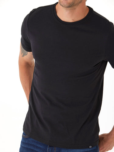 Triblend Crew Neck Tee Mens Tops Tshirt Short Threads 4 Thought 