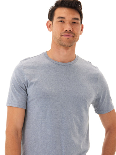 Triblend Crew Neck Tee Mens Tops Tshirt Short Threads 4 Thought