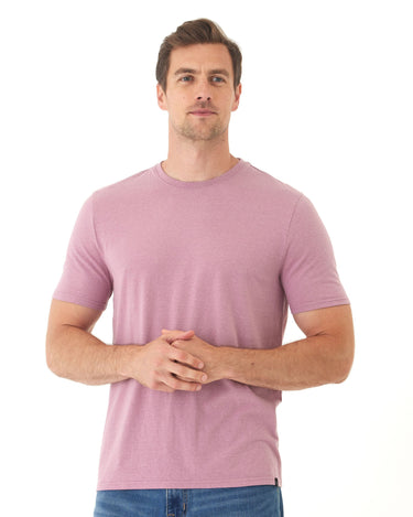 Triblend Crew Neck Tee Mens Tops Tshirt Short Threads 4 Thought 