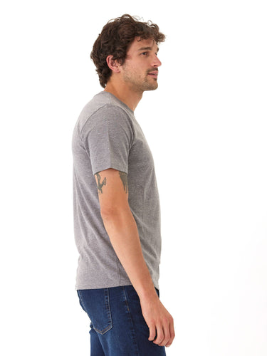 Triblend Crew Neck Tee Mens Tops Tshirt Short Threads 4 Thought