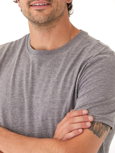 Triblend Crew Neck Tee Mens Tops Tshirt Short Threads 4 Thought